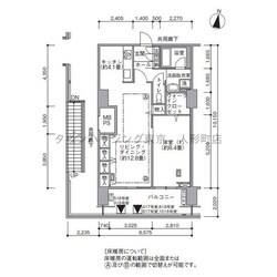 東雲キャナルコートＣＯＤＡＮ１７号棟の物件間取画像